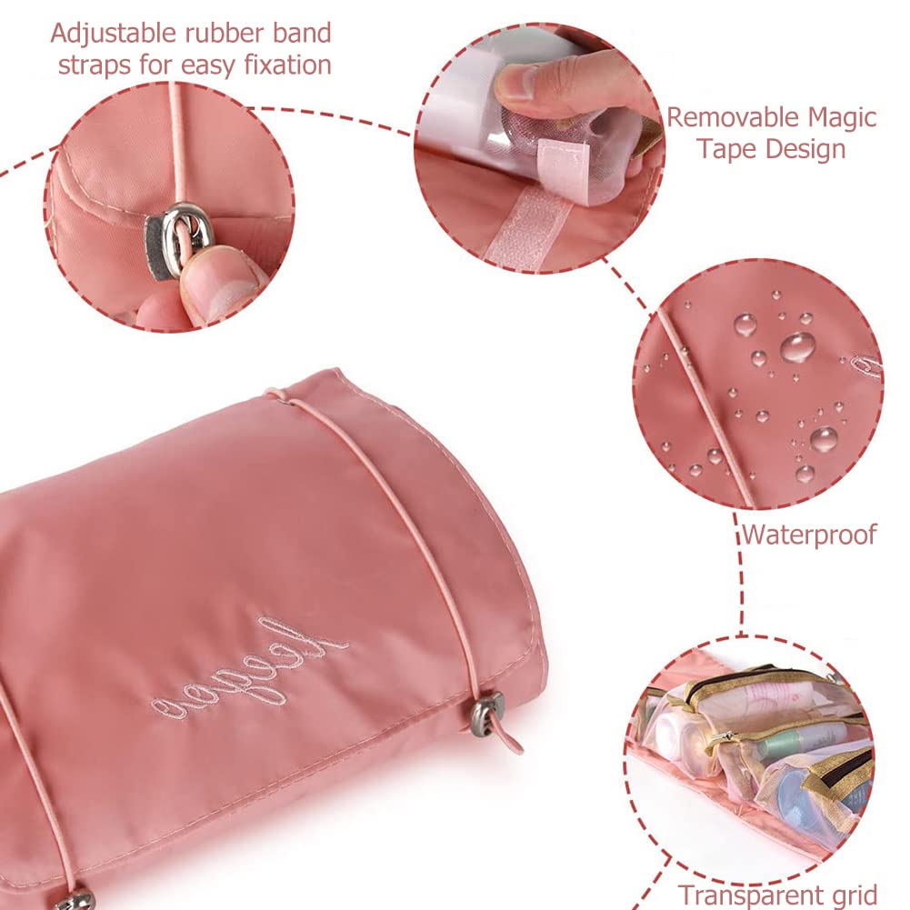 GlamBox 4 en 1 – Cosmetiquera de Maquillaje Doble Espacio