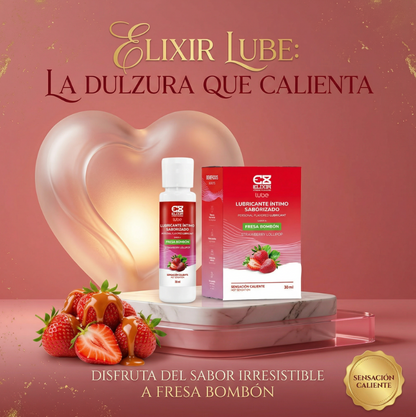 Lubricante Íntimo Caliente Fresa Bombón
