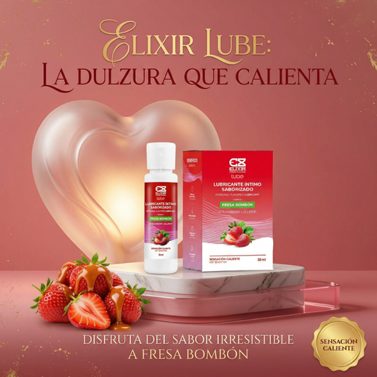 Lubricante Íntimo Caliente Fresa Bombón
