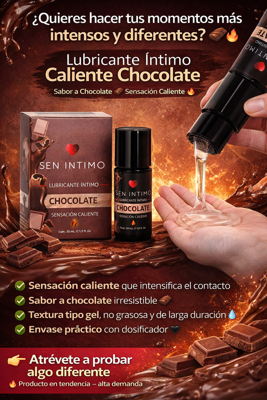 Lubricante Íntimo Caliente Chocolate